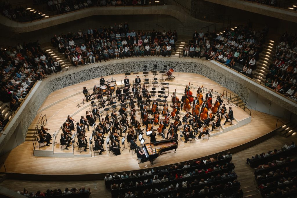 Concert à l'Elbphilharmonie, été 2024